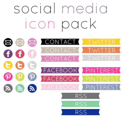 Darmowe ikony social media