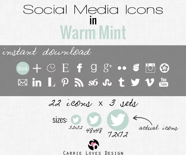 Darmowe ikony social media