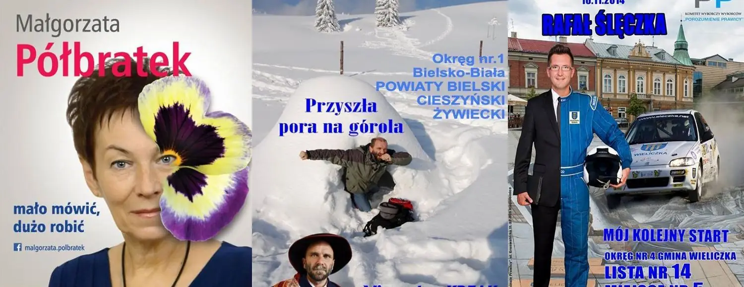 plakaty wybory samorządowe 2014