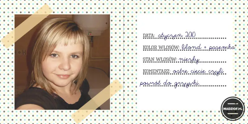 Moja włosowa historia Madziof.pl Moja włosowa historia Madziof.pl