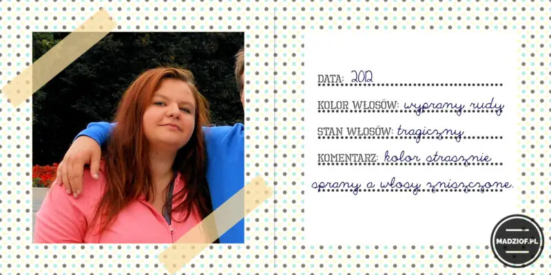 Moja włosowa historia Madziof.pl Moja włosowa historia Madziof.pl