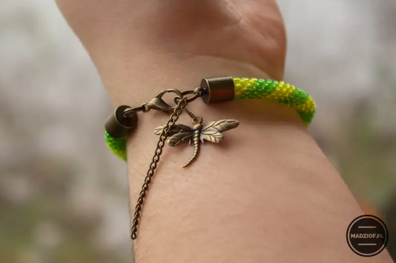 zielona bransoletka zielona bransoletka