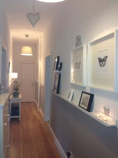 Przedpokój w odcieniach szarości - inspiracje