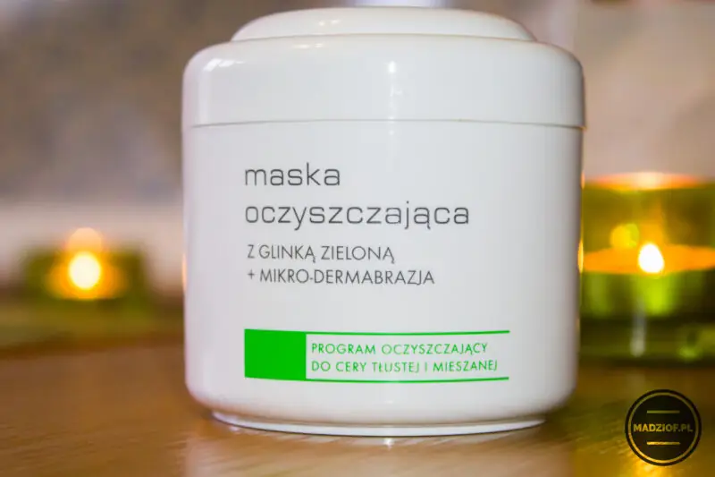 Ziaja Pro - Maska oczyszczająca z glinką zieloną i mikro-dermabrazją