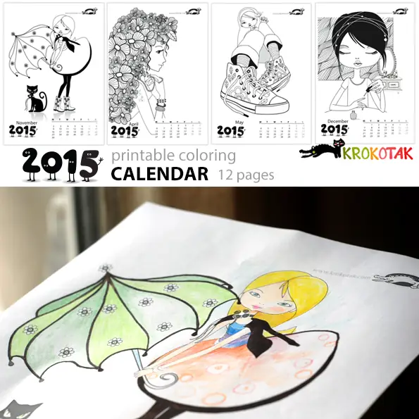 Darmowe kalendarze na rok 2015 - do pobrania i wydrukowania