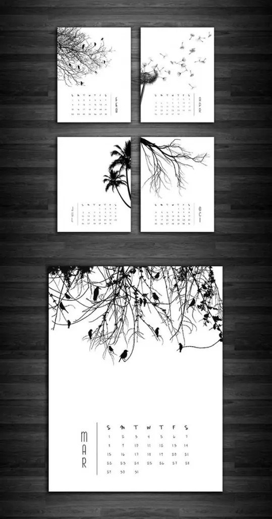 Darmowe kalendarze na rok 2015 - do pobrania i wydrukowania