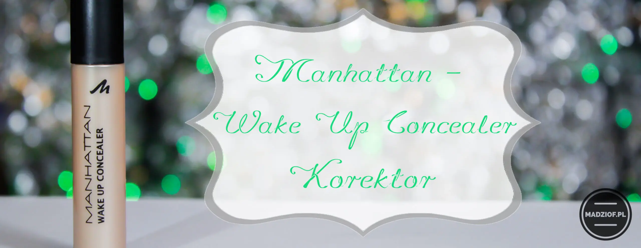 Korektor do twarzy - Manhattan Wake Up Concealer