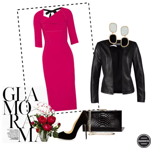Jaki kolor dodatkow wybrac do rozowej sukienki czarny Jaki kolor dodatkow wybrac do rozowej sukienki czarny