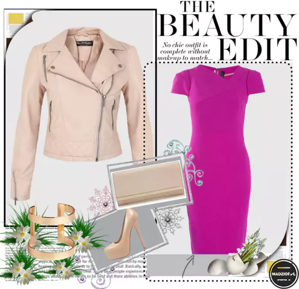 Jaki kolor dodatkow wybrac do rozowej sukienki nude Jaki kolor dodatkow wybrac do rozowej sukienki nude