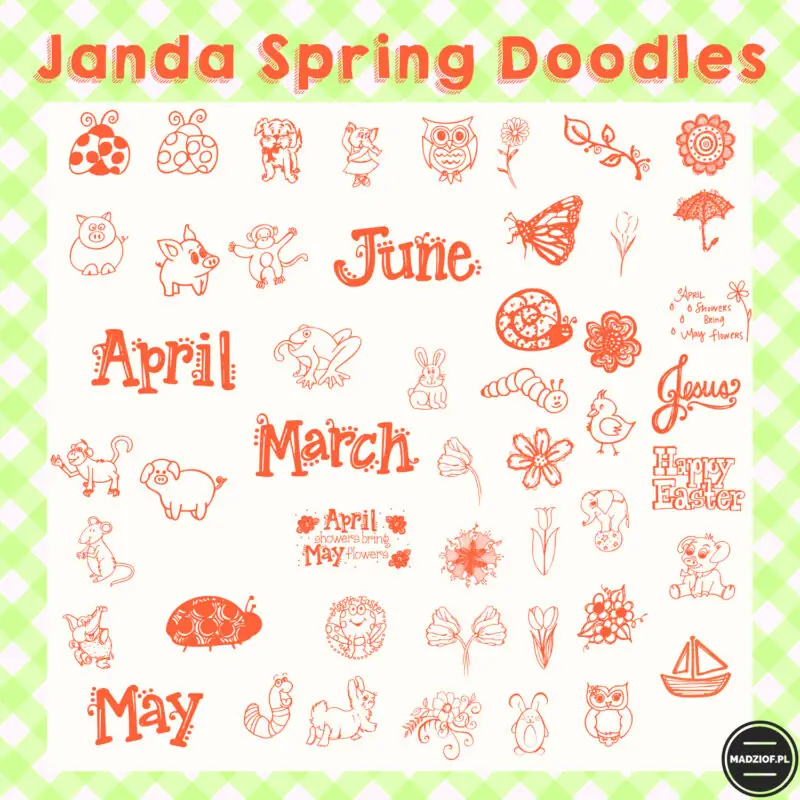 janda spring doodles