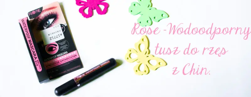 rose wodoodporny tusz do rzes z chin-1