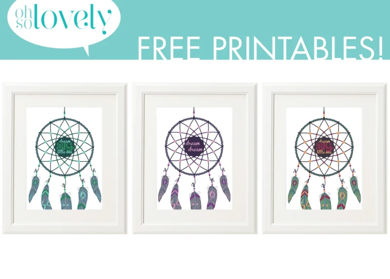 letnie grafiki do wydruku sny lapacz