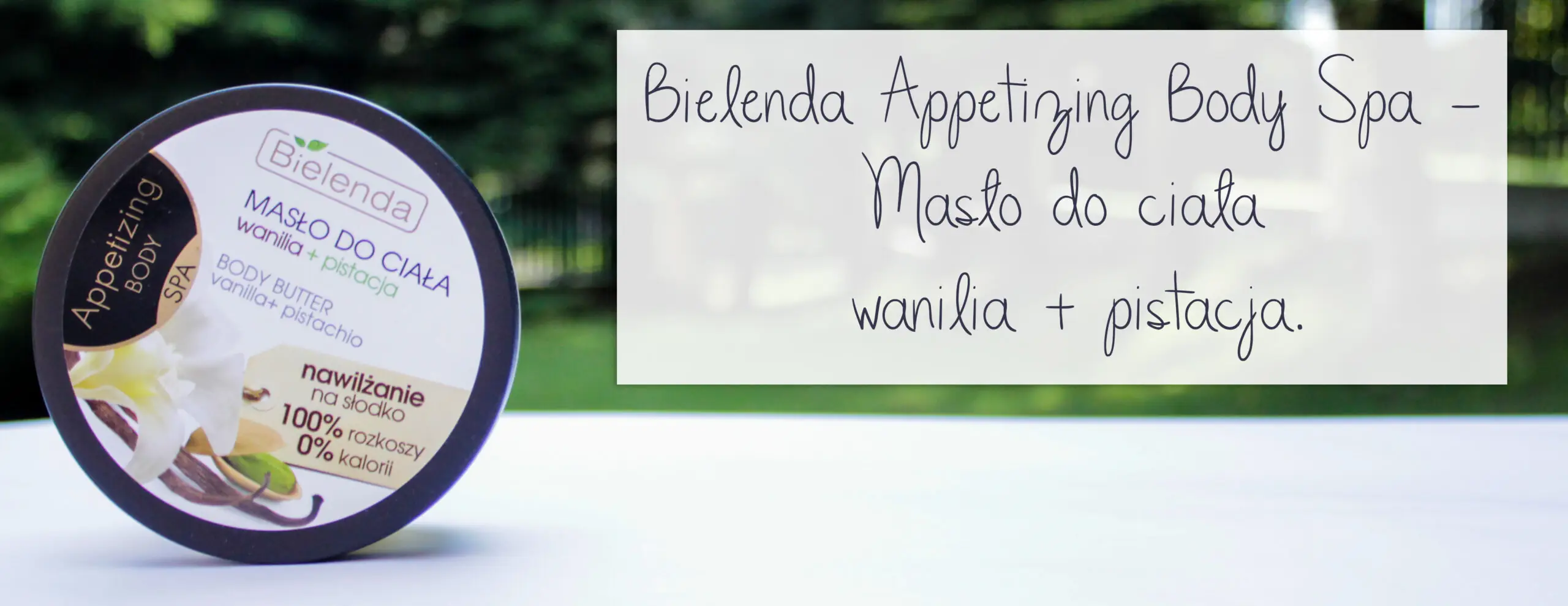 Bielenda appetizing body spa maslo do ciala wanilia i pistacja-1