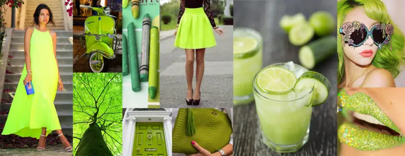 Jaki kolor dodatków do limonkowej sukienki glowne