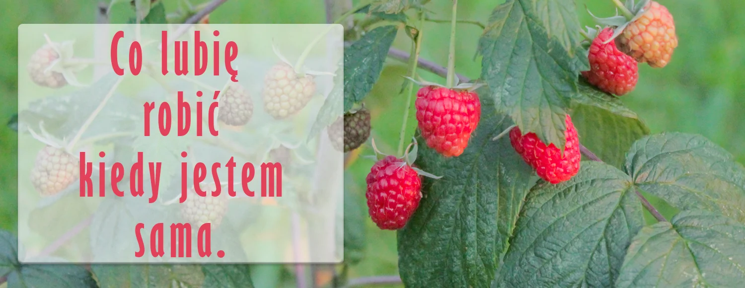 co lubie robić kiedy jestem sama