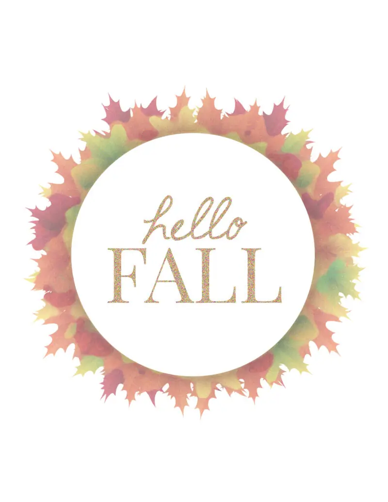 jesienne grafiki do pobrania hello fall3