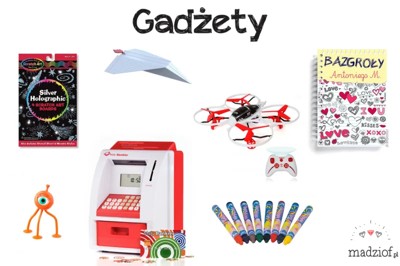 gadzety propozycje prezentow dla 7latka