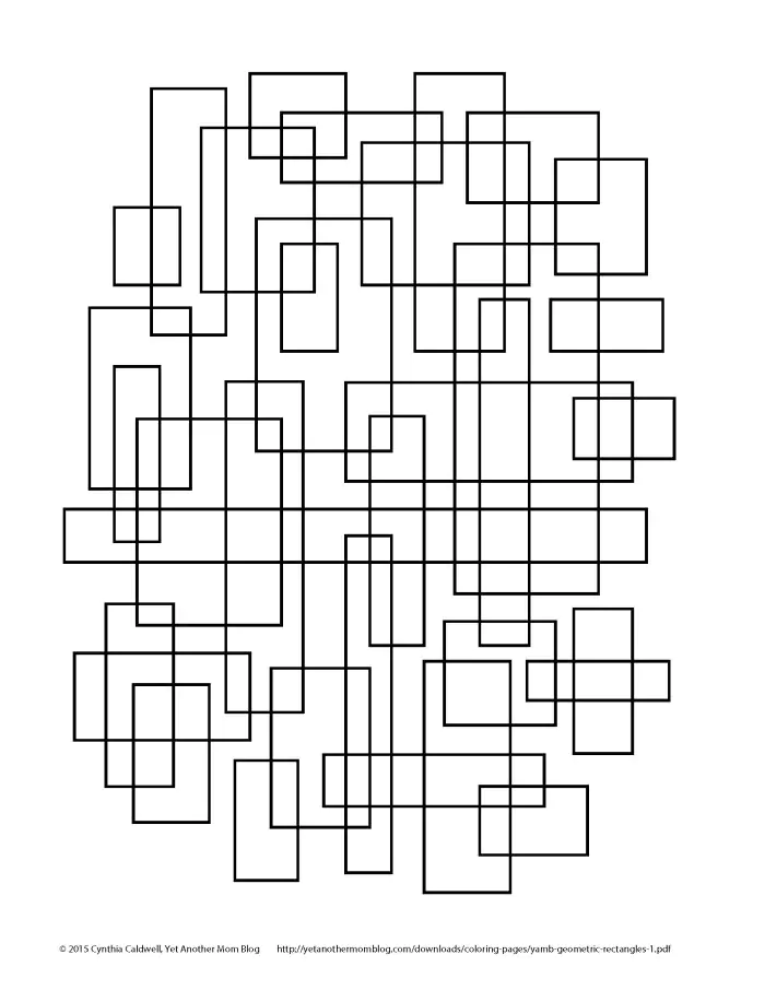 kolorowanki dla doroslych geometria1