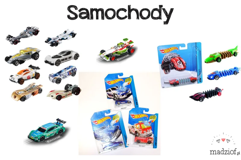 samochody propozycje prezentow dla 7latka hot wheels carrera smyk