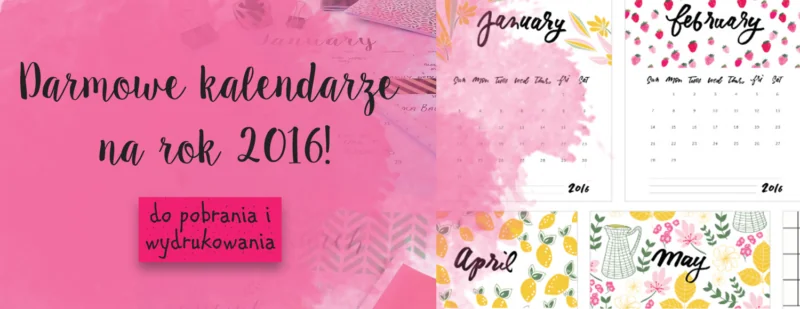 darmowe kalendarze do pobrania i wydrukowania glowne