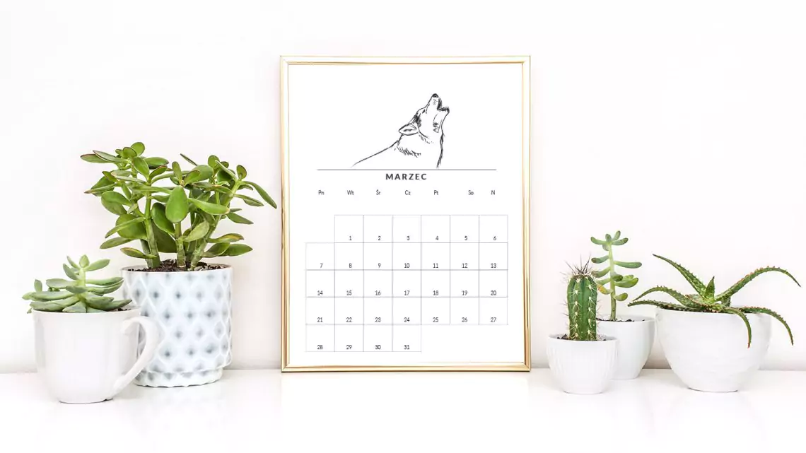 Darmowe kalendarze na 2016 rok do pobrania i wydrukowania polskie