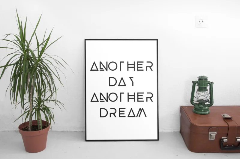 another day another dream mockup