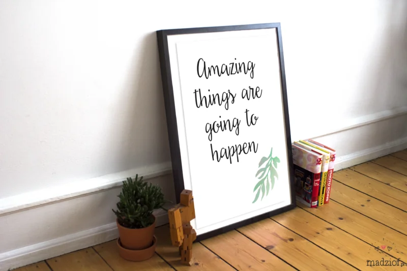 amazing things are going to happen wiosenne plakaty do pobrania amazing things are going to happen wiosenne plakaty do pobrania