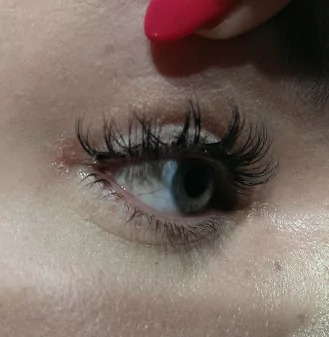 moja wrazenia po doklejanych rzesach