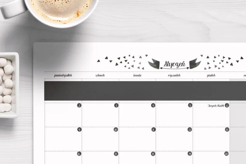 kalendarze na 2017 do pobrania i wydrukowania za darmo