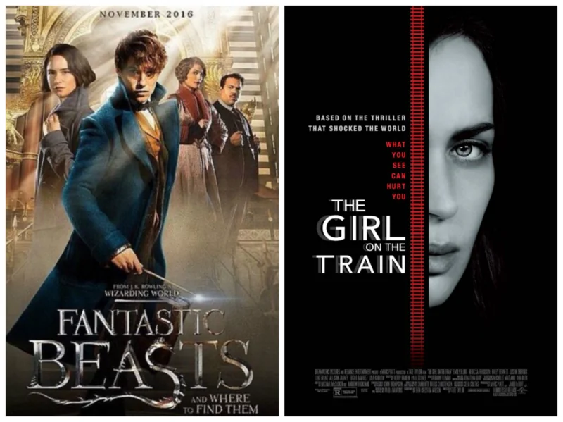 moje rozdanie oscarow fantastyczne zwierzeta dziewczyna z pociagu