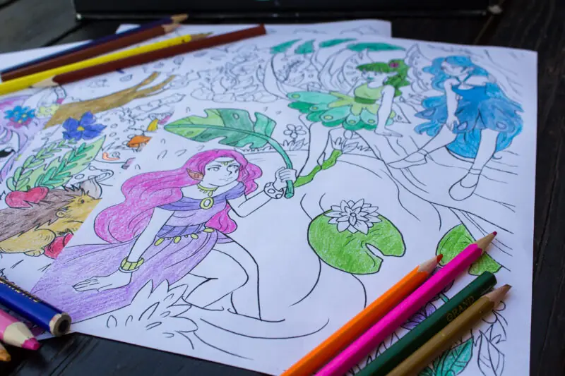 magiczne kolorowanki dla dorosłych za darmo do pobrania i wydrukowania kolorowanka jednorozec elfy magiczne kolorowanki dla dorosłych za darmo do pobrania i wydrukowania kolorowanka jednorozec elfy