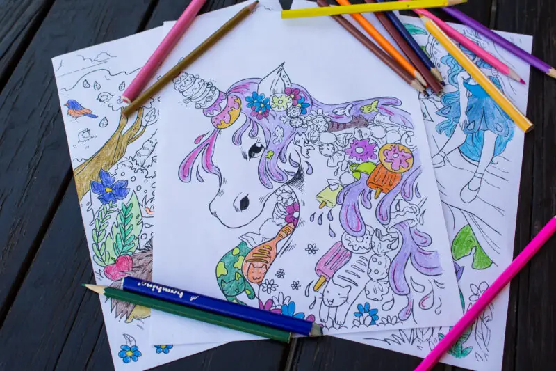 magiczne kolorowanki dla dorosłych za darmo do pobrania i wydrukowania kolorowanka jednorozec elfy magiczne kolorowanki dla dorosłych za darmo do pobrania i wydrukowania kolorowanka jednorozec elfy