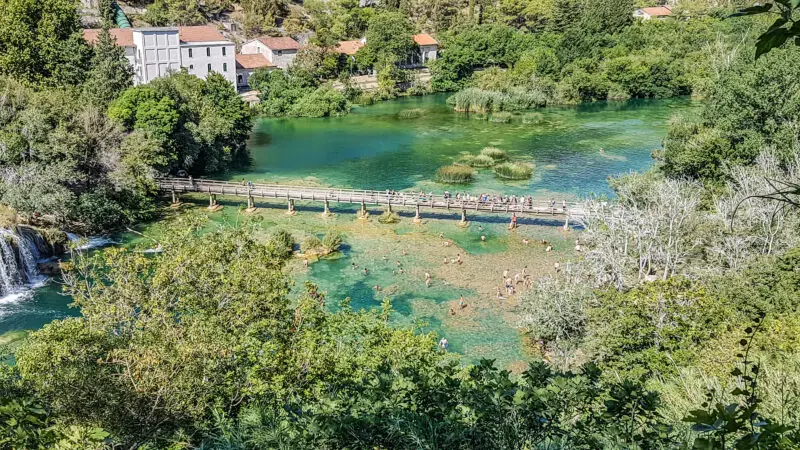 wycieczka do parku narodowego krka wodospady i trogir chorwacja 2017
