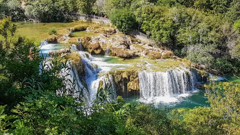 wycieczka do parku narodowego krka wodospady i trogir chorwacja 2017