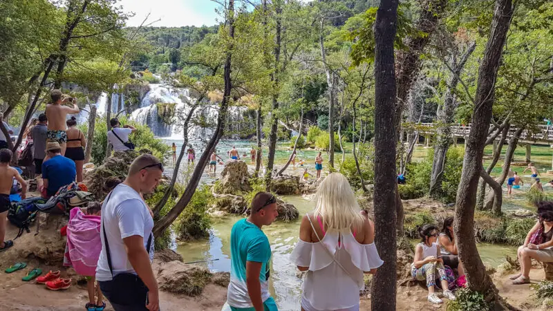 wycieczka do parku narodowego krka wodospady i trogir chorwacja 2017