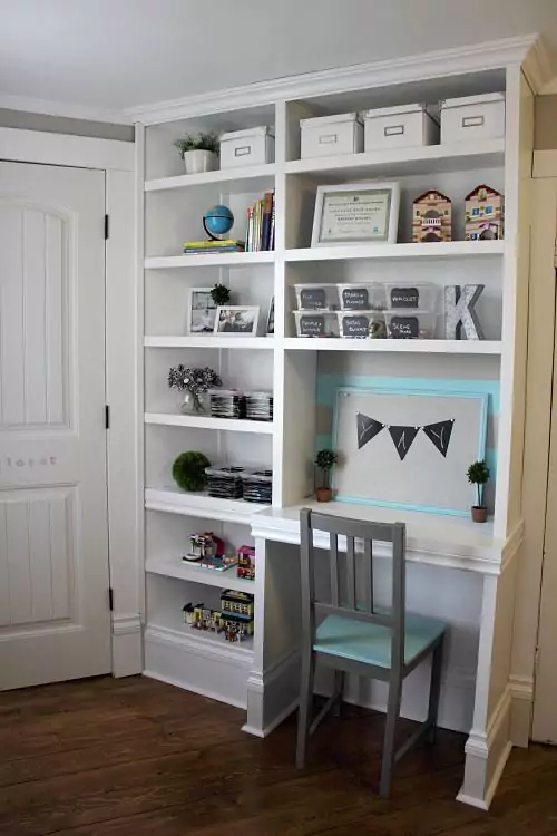 organizacja biurka dla chlopca inspiracje jak zorganizowac miejsce do nauki