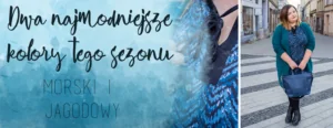 najmodniejsze koory na jesien morski i jagodowy sukienka cellbes plus size