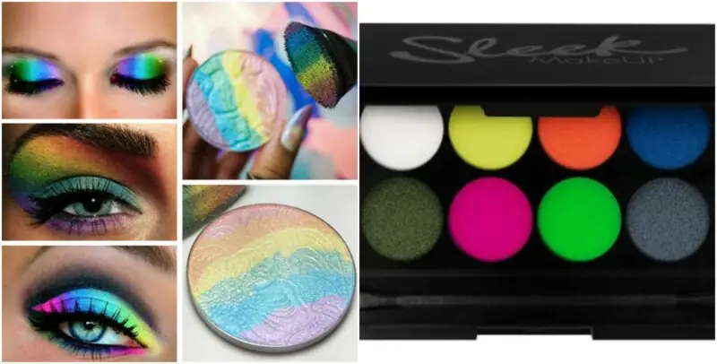 kosmetyczny antyhaul szalone kolory cieni do powiek