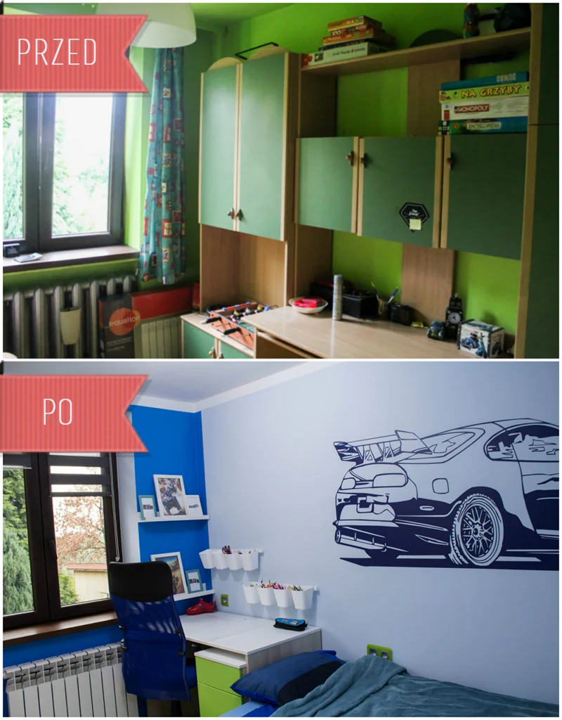 metamorfoza pokoju chlopca remont w pokoju dziecka przed i po metamorfoza pokoju chlopca remont w pokoju dziecka przed i po