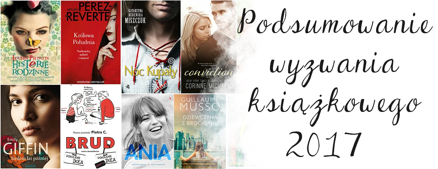 podsumowanie wyzwania ksiazkowego 2017