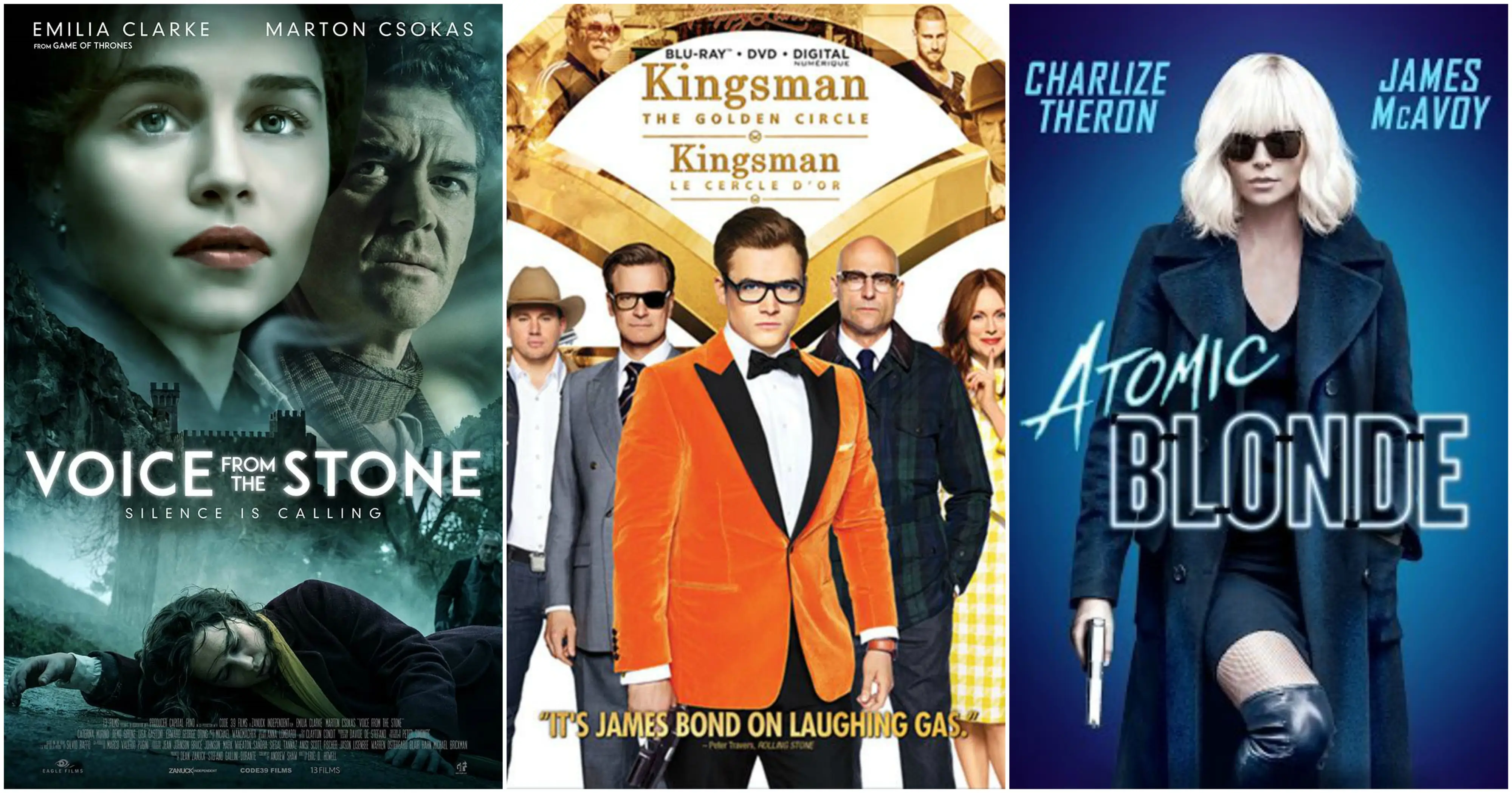 najlepsze filmy 2017 2018 moje rozdanie oscarow voice from stone kingsman atomic blonde