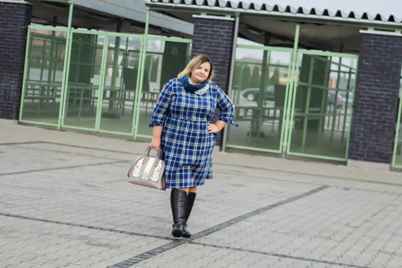 jakie obowiazki spelnia blogerka plus size sukienka bonprix torebka nicole lee