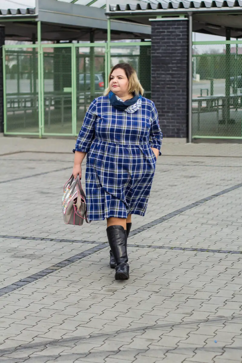jakie obowiazki spelnia blogerka plus size sukienka bonprix torebka nicole lee