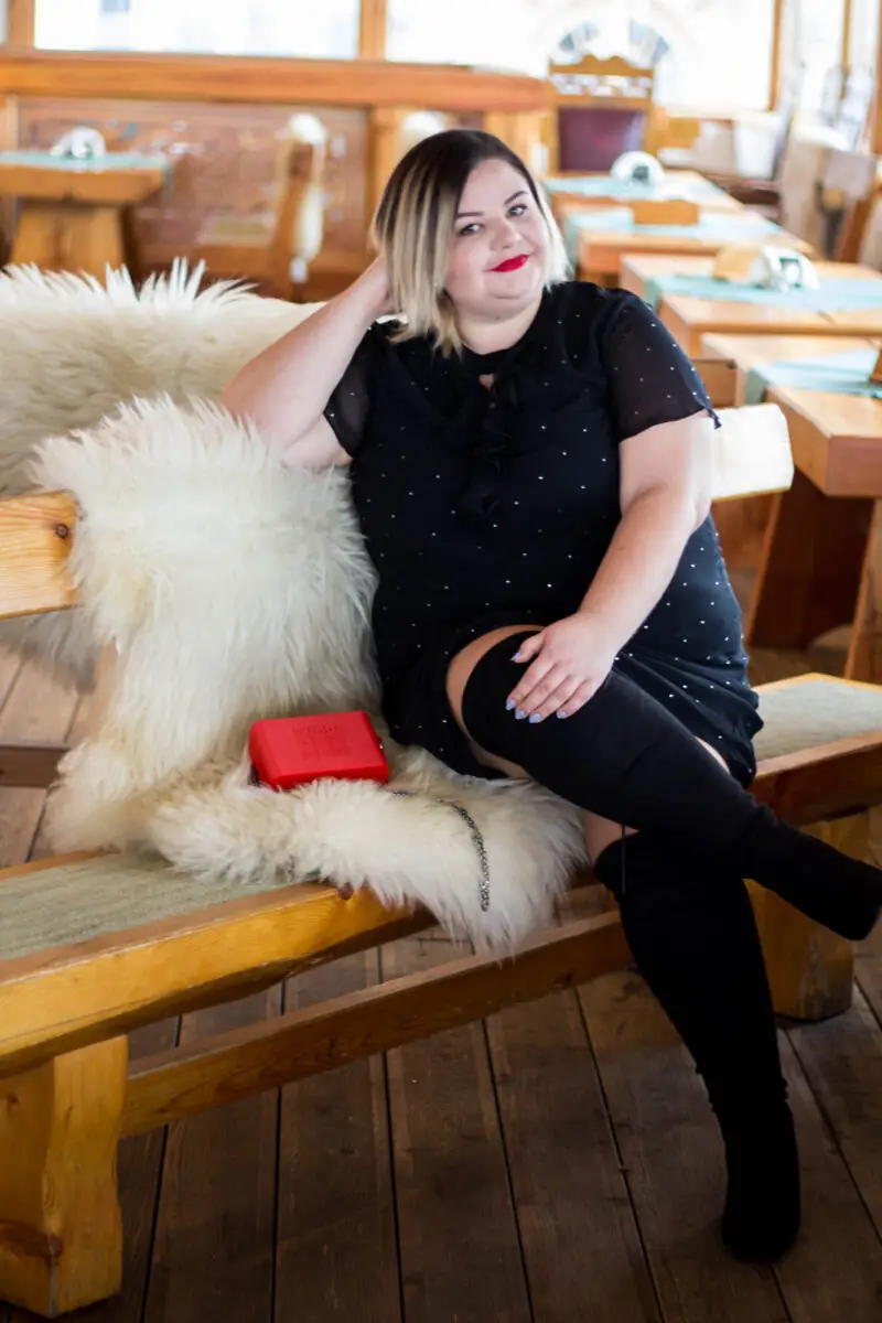 co ubrac na wigilie stylizacja plus size