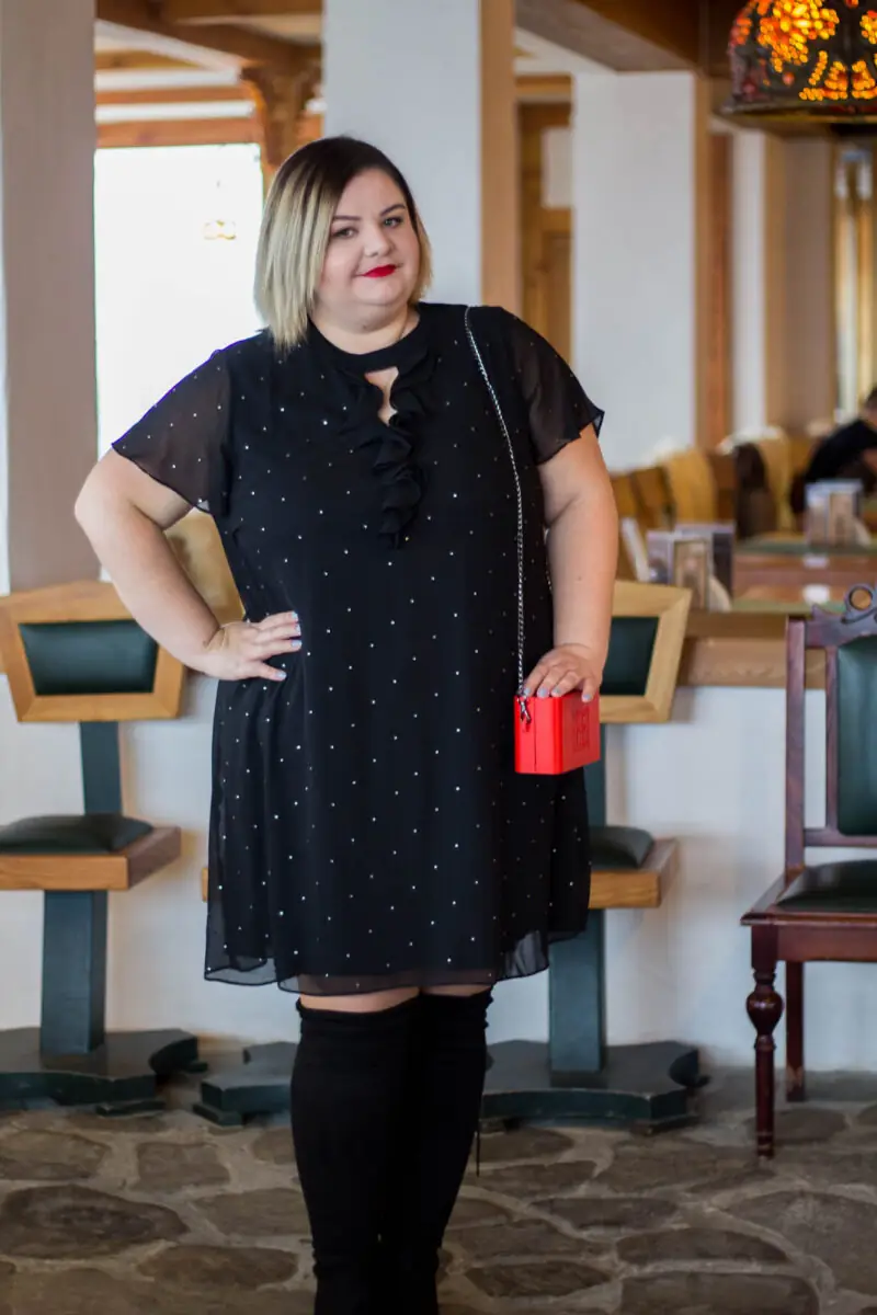 co ubrac na wigilie stylizacja plus size