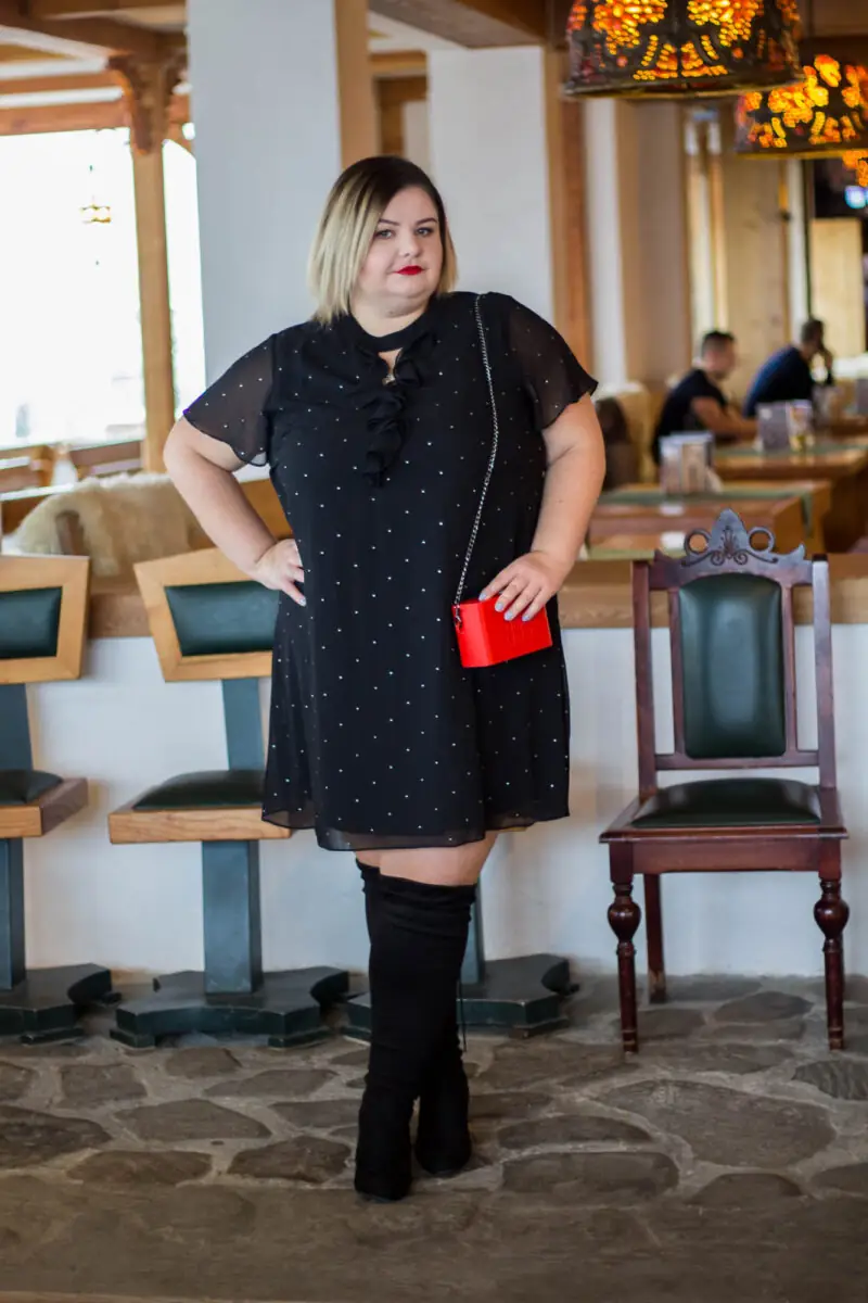 co ubrac na wigilie stylizacja plus size