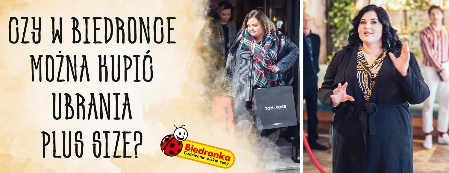 czy w biedronce mozna kupic ubrania plus size