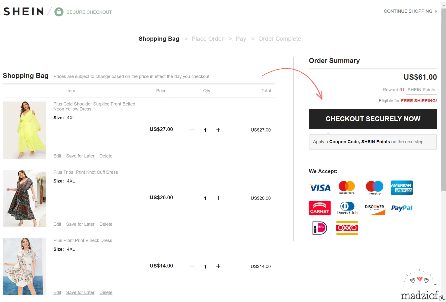 jak zrobic zamowienie w chinskim sklepie shein