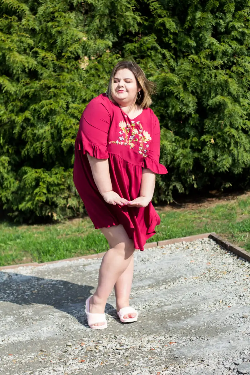 A co Ty sie tak dzisiaj wystroilas Dlaczego czasami boje sie nosic ladne ubrania na co dzien Stylizacja Plus Size