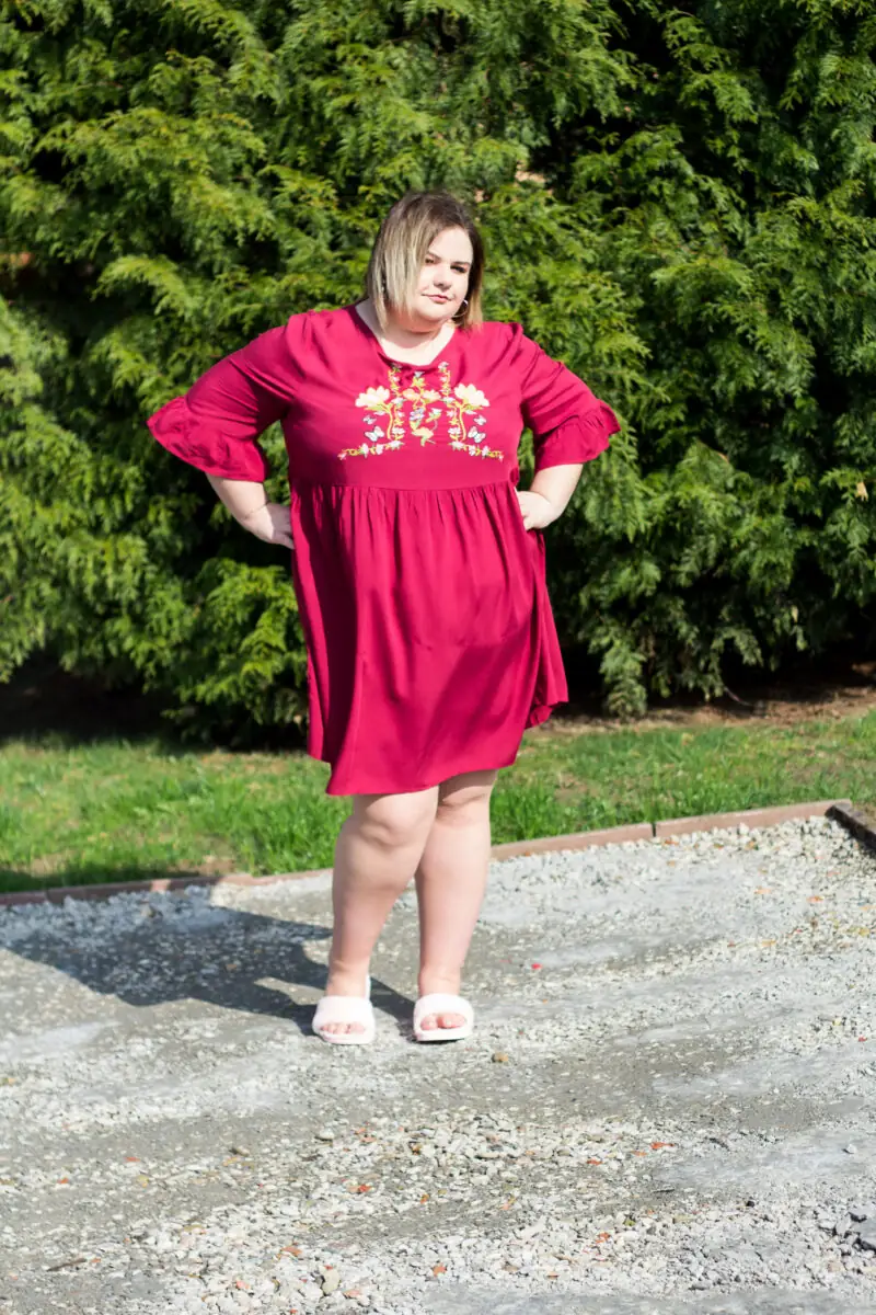 A co Ty sie tak dzisiaj wystroilas Dlaczego czasami boje sie nosic ladne ubrania na co dzien Stylizacja Plus Size